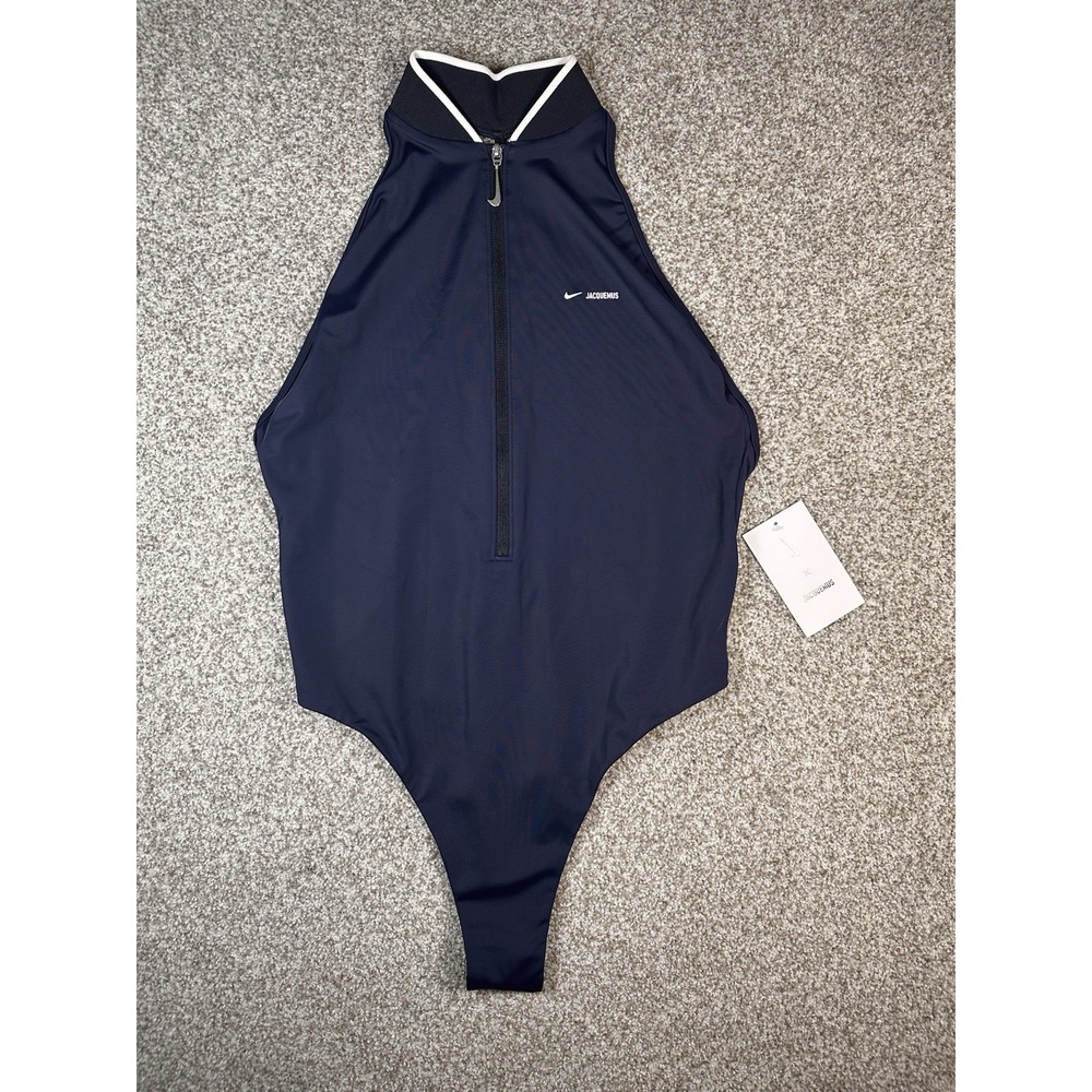 NWT Jacquemus X Nike One-piece Swimsuit Dark Navy Women's Size Large